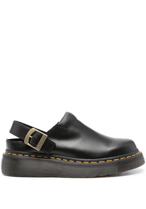 Mules laketen in nero Dr. Martens - donna